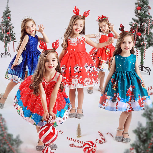Santa Claus Princess Dress