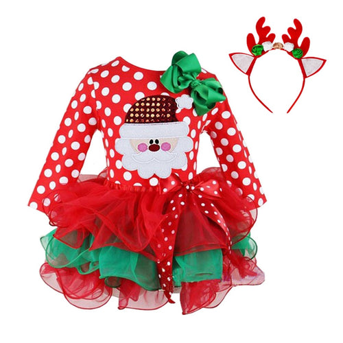 Reindeer Party Baby Girl's Costume